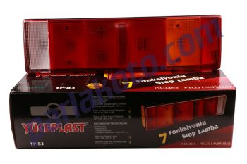 Yüce YP83 7 Fonksiyonlu Stop Lamba