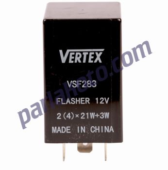 Vertex VSF283 Ford Cargo 3 Uçlu Flaşör 12V