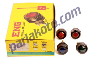 Eng 040401 İkaz Lambası Yeni Model Dibsiz Kırmızı