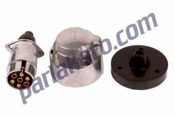 Eng 060201 7 li Metal Römork Fişi Komple Takım