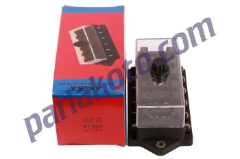 Aksa 01002 Bıçak Sigortalı Yeni Model 6 Lı Sigorta Kutusu