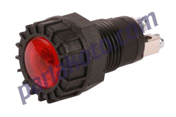 Aksa 13001 İkaz Göz Lambası Ampüllü Kırmızı 12V