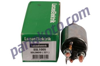 Lucas SSL1005 Ford Focus Ka Fiesta Yeni Model İnce Gövde Marş Otomatiği 12V Bosch Tip 2339304015 2339304001 SNLS221