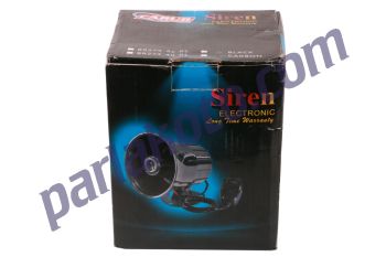 Carub BR2744101 12V 3 Sesli Mikrofonlu 40W Siyah Siren