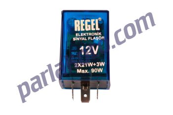 Regel Üniversal Flaşör Kablosuz 12V