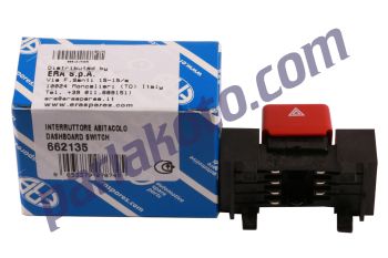 Era 662135 Fiat Tempra Tipo Alfa 155 Dörtlü Flaşör Anahtarı 7782756