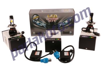 Parlex Led Xenon 12V H4 5000K Set