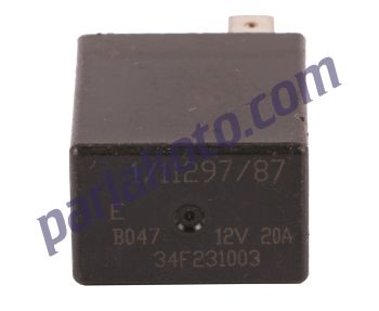 Fiat Lancia 34F231003 1/11297/87 Micro Role Siyah 4 Uçlu 20 Amper Orjinal