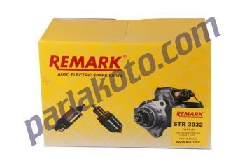 Remark STR3032 Peugeot 206 207 306 Partner Tepee Citroen Nemo C3 C4 Berlingo 1,4 1,6 HDI Marş Dinamosu 12V 1,4KW 11 Diş 438133