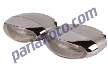 Hilltop 74001 Oval Nikelajlı Sis Lamba Seti