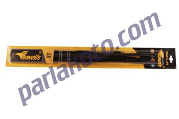 Inwells 50cm Telli Grafikli Oto Silecek Süpürgesi Üniversal Tip ADET FIYATI