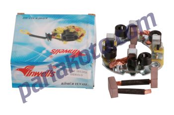 Inwells BHH6010 Bmc Nissan Levend 2500 3000 Cabstar Terrano 2.7TD Marş Kömür Yuvası 12V Hitachi Tip