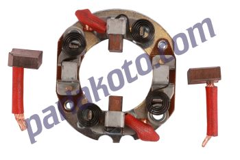 Inwells BHH6014 Isuzu Champion Ters Atkı 4 Kömür Marş Kömür Yuvası 24V Hitachi Tip