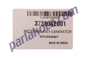 Mobis 3738042000 Hyundai Mitsubishi Şarj Diot Tablası IMR7572 HMC37380-42000 3738042001 37380-42001