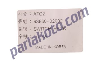 FYC 9386002002  Hyundai Atos Geri Vites Müşürü Otomatigi   93860-02002