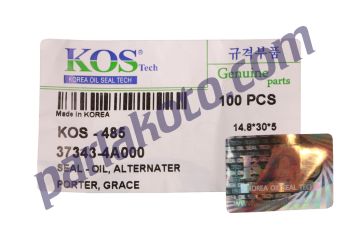 KOS 373434A000 Hyundai H100 Kamyonet Starex Şarj Dinamosu Yağ Keçesi 2004--> HMC 37343-4A000
