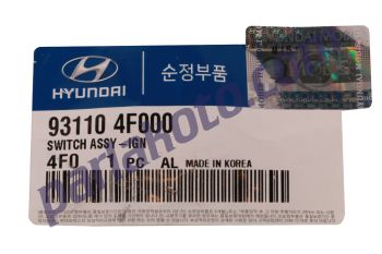 Mobis 931104F000 Hyundai H100 Kamyonet Kontak Termigi 2003--> HMC 93110-4F000