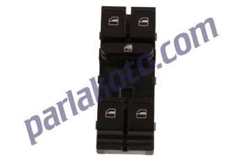 Era 662269 Vw Passat CC Golf Jetta Amarok Polo Tiguan Touran Seat Leon Toledo Altea Cam Kaldırma Anahtarı Dügmesi 1K4 959 857 B