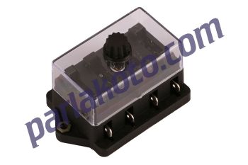 Aksa 01001 Bıçak Sigortalı Yeni Model 4 Lü Sigorta Kutusu