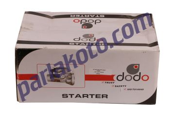 Dodo STR6047 Hyundai H100 Mitsubishi L300 Levent Megastar 12V 10 Diş 2.0KW Marş Dinamosu Mitsubishi Tip