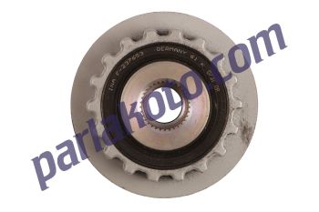 Luk Ina 535011810 Volkswagen Multivan Touareg Transporter T5 Alternatör Kasnagı 18 Kanal  Orjinal F 00M 391 119 F 00M 991 300