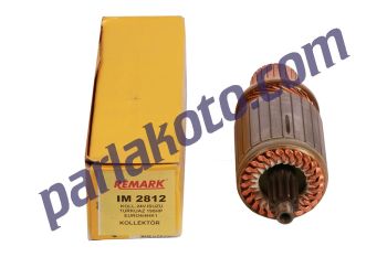 Remark IM2812 Isuzu Turkuaz 190HP Euro4 Otobüs Kamyon Isuzu 4HK1 Motorlu İş Makineler Marş Kollektörü 24V