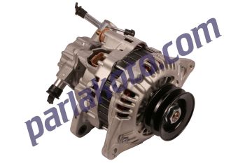 Mitsubishi A3T00599 Mitsubishi L300 Hyundai H100 Yeni Model Vakumlu Çift Kasnak Şarj Dinamosu Alternatör 12V 65A Orjinal Casco