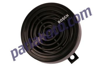 Bosch 0320223024 Mercedes Ford Porsche Korna Kafesli Siyah 12V 60 w 300 hz 115 db 140 mm Low SuperTone Air Horn ADET