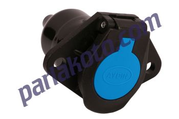 Aydın 503-2 Soket Geç N Siyah