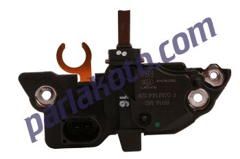 Bosch F00M144128 Vw Audi Seat Fiat Ducato Iveco New Holland Renault Uaz Mercedes Şarj Alternatör Konjektörü 12V Üsten İki Fişli