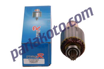 Typer 11NPD7411 Aksa Jeneratör Marş Kollektörü 12V  10NPD3417 Marş İçin