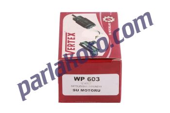Vertex WP603 Hyundai Mitsubishi Su Motoru 12V