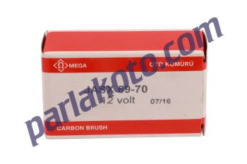 Mega JASX69 70 Mitsubishi Cıtroen Mazda Nissan Peugeot Suzuki Marş Kömürü 12V