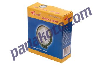 Inwells 012051 Led Spot Çalışma Lambası Yuvarlak 6 Ledli